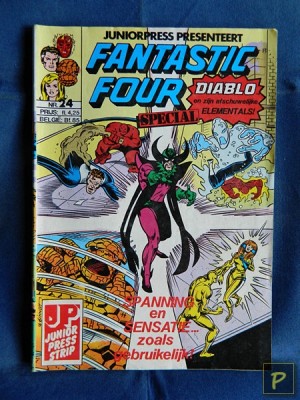 Fantastic Four Special 24 - Diablo en zijn afschuwelijke elementals: Tweemaal dubbel