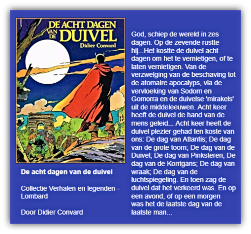 De acht dagen van de duivel