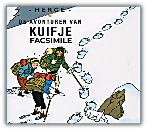 Kuifje facsimile kleur