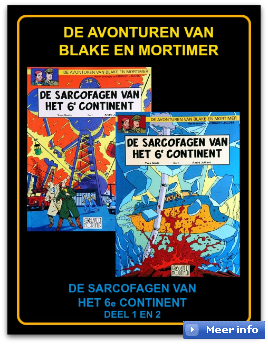 Blake en Mortimer 16 en 17 - De sarcofagen van het 6e continent, deel 1 en 2 (1e druk)