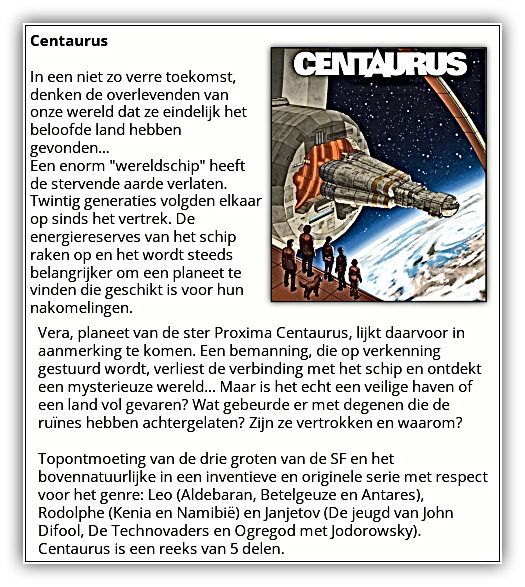 Centaurus door Leo, Rodolphe en Janjetov