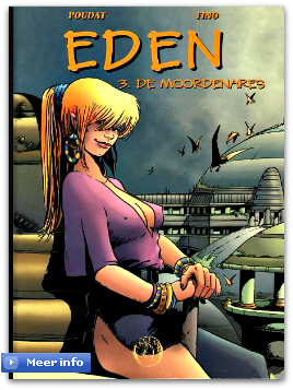 Eden 03 - De moordenares (1e druk, HC, genummerd)