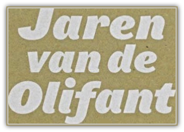 Jaren van de olifant