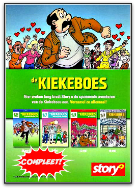 De Kiekeboes, Reclame uitgaven Story