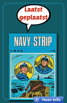 Navy-Strip (Baldakijn Boeken)