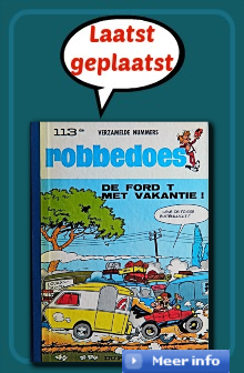 Robbedoes 113e verzamelde nummers Ford T met vakantie