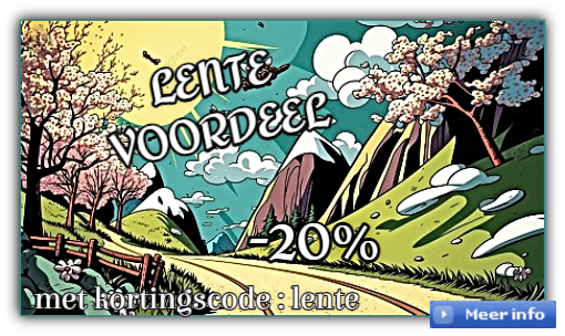 Lente-voordeel met kortingscode - lente