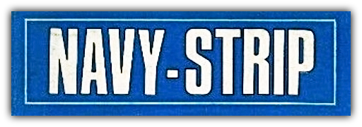 Navy-Strip (Baldakijn Boeken)