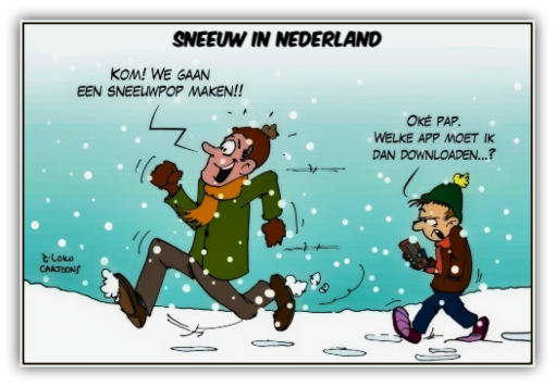 Sneeuw in Nederland