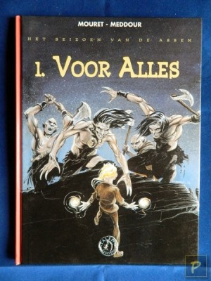 Het seizoen van de assen 01 - Voor alles (1e druk, HC, genummerd / gesigneerd met ex-libris)