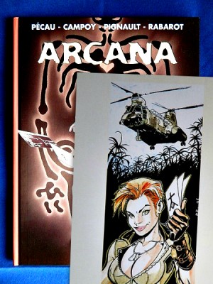 Arcana 01 - De spookbaron (1e druk, HC, genummerd / gesigneerd met ex-libris)