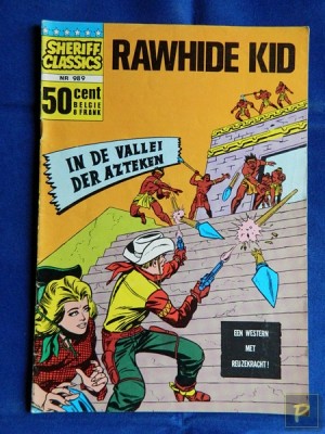 Sheriff Classics - 989 - Rawhide Kid: In de vallei der Azteken