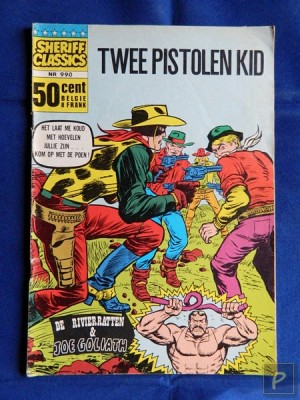 Sheriff Classics - 990 - Twee Pistolen Kid: De rivierratten & Joe Goliath