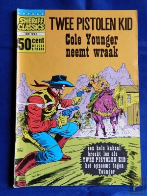 Sheriff Classics - 998 - Twee Pistolen Kid: Cole Younger neemt wraak