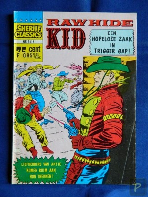 Sheriff Classics 9116 - Rawhide Kid: Een hopeloze zaak in Trigger Gap!