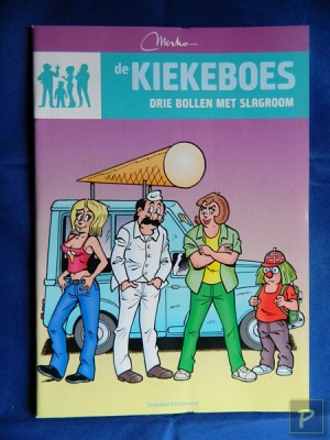 De Kiekeboes, Reclame uitgave Story, deel 2: Drie bollen met slagroom