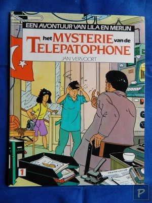 Lila en Merijn 01 - Het mysterie van de Telepatophone 1 (1e druk)