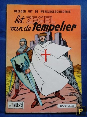 De Timoers 21 - Het zegel van de tempelier (1e druk)