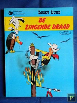 Lucky Luke 16 - De zingende draad (1e druk)