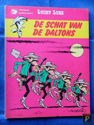 Lucky Luke 18 - De schat van de Daltons (1e druk)