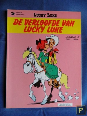 Lucky Luke 25 - De verloofde van Lucky Luke (1e druk)