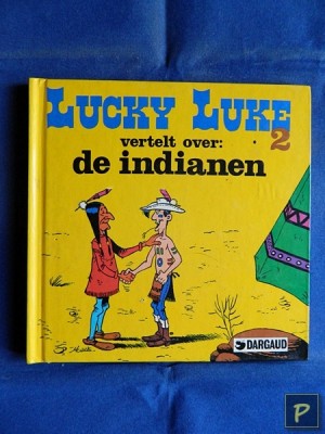 Lucky Luke vertelt over 02 - Lucky Luke vertelt over de Indianen (1e druk)