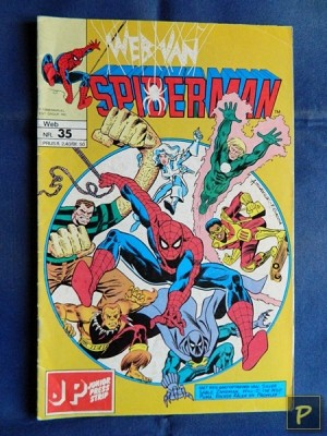 Web van Spiderman (Nr. 035) - 1000 woorden