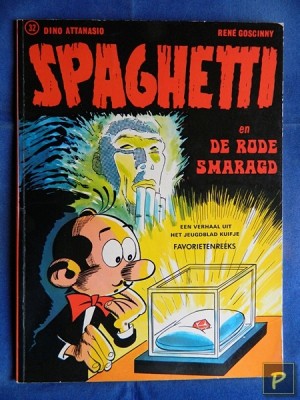 Favorietenreeks (Tweede) 32 - Spaghetti: Spahetti en de rode smaragd (Lombard)
