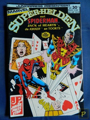Marvel Super-Helden 30 - Spiderman, Jack of Hearts, De Kikker en Toorts