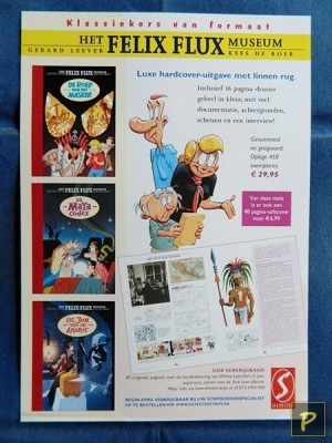 Het Felix Flux Museum - Reclame-flyer