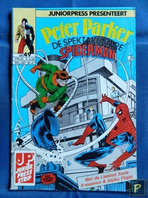 Peter Parker, De Spektakulaire Spiderman (Nr. 049) - De octopus & de spin