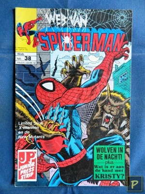 Web van Spiderman (Nr. 038) - Wolven in de nacht
