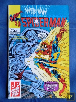 Web van Spiderman (Nr. 046) - Draak in de duisternis