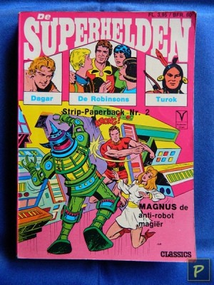 De Superhelden - Strip-Paperback Nr. 2