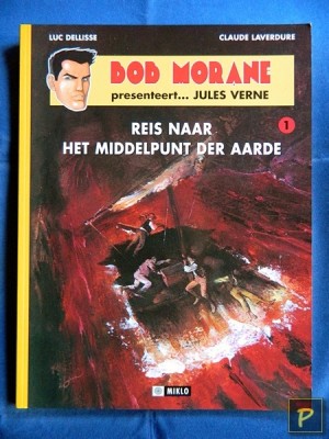  Bob Morane presenteert 01 - Jules Verne - Reis naar het middelpunt der aarde (1e druk)