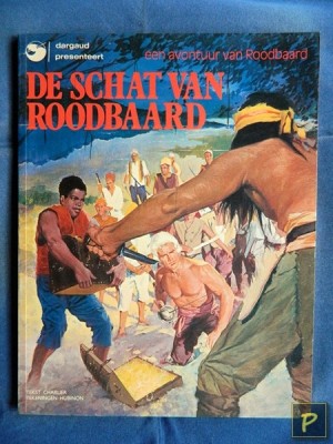 Roodbaard 10 - De schat van Roodbaard (1e druk)