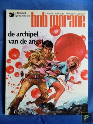 Bob Morane (Dargaud 08) - De archipel van de angst (1e druk, Dargaud/Lombard)