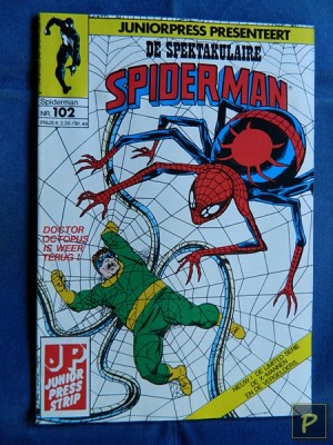 De Spektakulaire Spiderman (Nr. 102) - De sterke arm