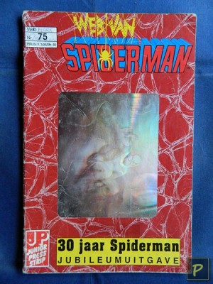 Web van Spiderman (Nr. 075) - De dreiging van een Spin + Spoken uit het verleden