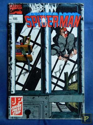Web van Spiderman (Nr. 105) - Naschokken