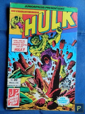 Hulk (De verbijsterende) 30 - Wie in een glazen huis leeft...