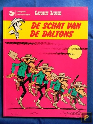 Lucky Luke 18 - De schat van de Daltons (1e druk)