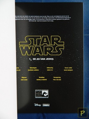 Star Wars:  De as van Jedha Deel 1 (titelblad)