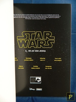 Star Wars:  De as van Jedha Deel 2 (titelblad)