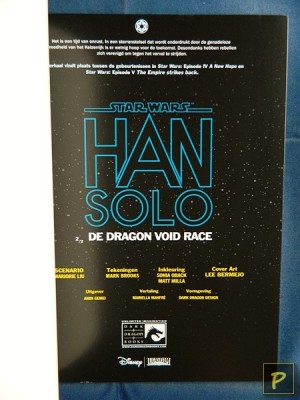 Star Wars: Han Solo:  De Dragon Void race  Deel 2 (titelblad)