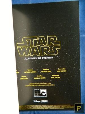 Star Wars: Tussen de sterren Deel 2 (titelblad)