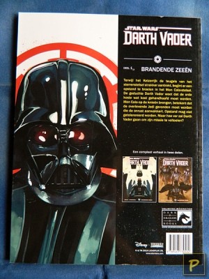 Star Wars: Darth Vader:  Brandende zeeen  Deel 1 (achterkaft)