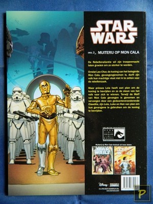 Star Wars:  Muiterij op Mon Cala Deel 2 (achterkaft)