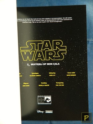 Star Wars:  Muiterij op Mon Cala Deel 2 (titelpagina)