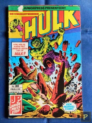 Hulk (De verbijsterende) 30 - Wie in een glazen huis leeft...